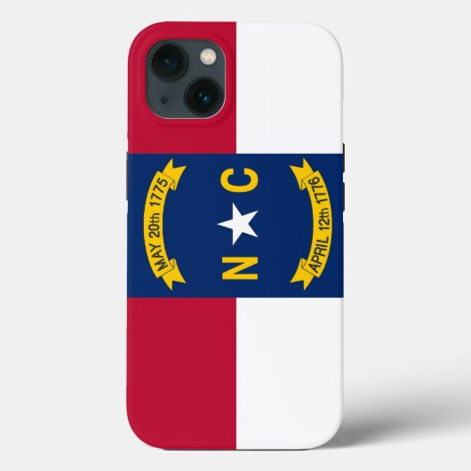 Patriotic Apple iPhone 13,ノースカロライナ Case-Mate iPhoneケース (裏面)