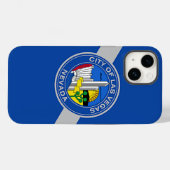 Patriotic Apple iPhone 14ケース – メイト、ラスベガス Case-Mate iPhoneケース (裏面 (横))