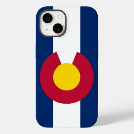 Patriotic Apple iPhone 14 Case-Mate，コロラド州旗 Case-Mate iPhone 14ケース