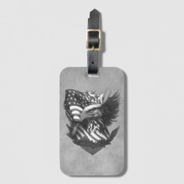 Patriotic Appreciation Thank You Military Veterans ラゲッジタグ