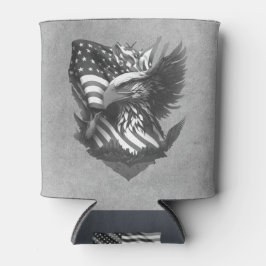 Patriotic Appreciation Thank You Military Veterans 缶クーラー