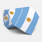 Patriotic Argentinian Flag ネクタイ (ロール)