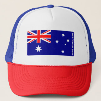 Patriotic Aussie Flag Red White Blue  キャップ