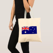 Patriotic Australian Flag トートバッグ (正面(商品))