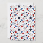 Patriotic Baby Shower Invitation 招待状 (裏面)