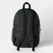 Patriotic Backpack 3 プリントバックパック (裏面)