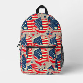 Patriotic Backpack 4  プリントバックパック