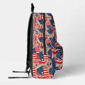 Patriotic Backpack 4  プリントバックパック (左)