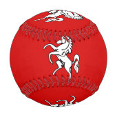 Patriotic baseball with flag of Kent County 野球ボール (裏面)