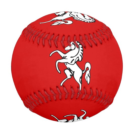 Patriotic baseball with flag of Kent County 野球ボール (裏面)