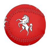 Patriotic baseball with flag of Kent County 野球ボール (正面左)