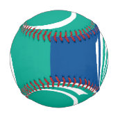 Patriotic baseball with flag of Ottawa, Canada 野球ボール (裏面)