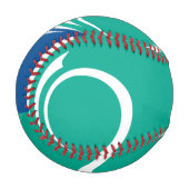 Patriotic baseball with flag of Ottawa, Canada 野球ボール (正面左)