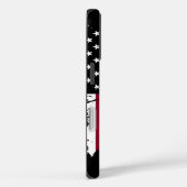 Patriotic Bigfoot – American Flag Sasquatch Case-Mate iPhoneケース (裏面 / 右)