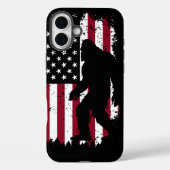 Patriotic Bigfoot   Case-Mate iPhoneケース (裏面)