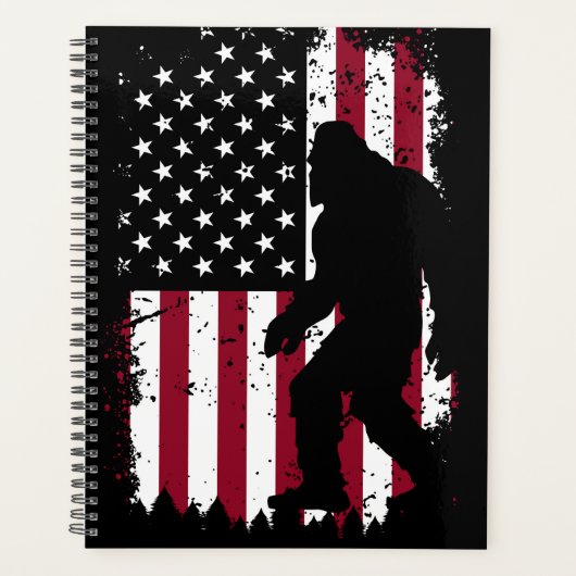 Patriotic Bigfoot Planner プランナー手帳 (正面)