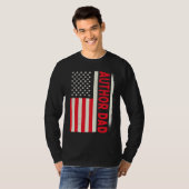 Patriotic Book Writer Writing Publisher Blogger Au Tシャツ (正面フル)