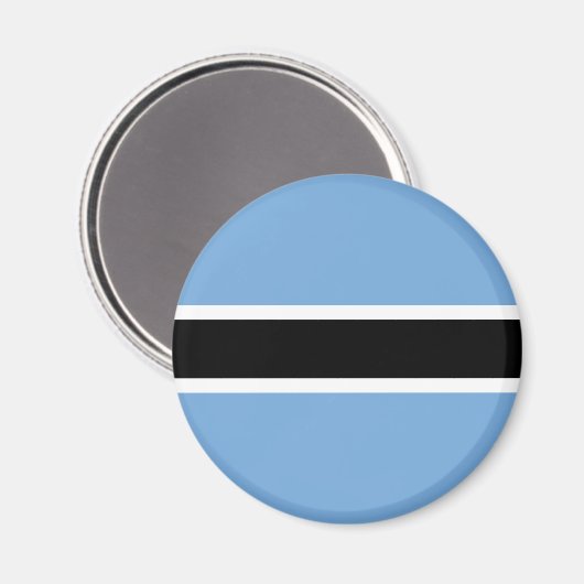 Patriotic Botswana Flag Magnet マグネット (正面/裏面)