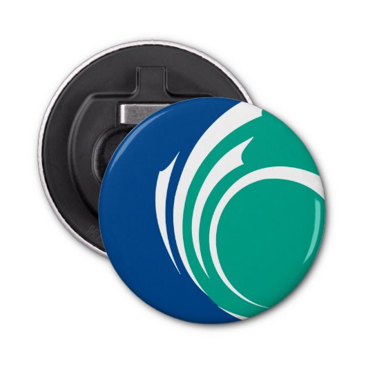 Patriotic bottle opener with Flag of Ottawa 栓抜き (正面)