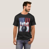 Patriotic Bowling Uniform Bowling Coach Tシャツ (正面フル)