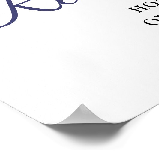 Patriotic British Flag Retirement Party Welcome ポスター (角)