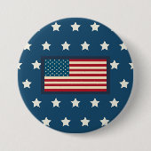 Patriotic Button 缶バッジ (正面)