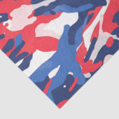 Patriotic Camo Red White Blue USA Freedom 薄葉紙 (詳細)