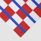 Patriotic Checker Stripe Tissue Paper 薄葉紙 (詳細)