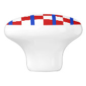 Patriotic Checkerboard Ceramic Knob セラミックノブ (側面)
