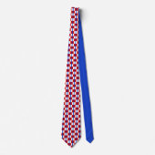 Patriotic Checkerboard Necktie ネクタイ (正面)