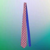 Patriotic Checkerboard Necktie ネクタイ