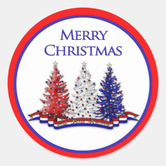 PATRIOTIC CHRISTMAS COLLECTION – スタンプ ラウンドシール