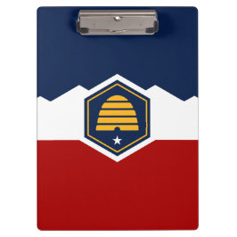 Patriotic Clipboard with flag of Utah, USA クリップボード