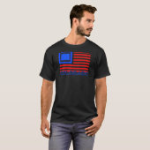 Patriotic Colorado Usa国旗Coloradan Loc Tシャツ (正面フル)