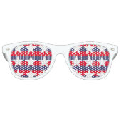 Patriotic colors レトロサングラス (正面)