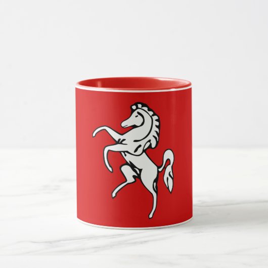 Patriotic Combo Mug with flag of Kent County マグカップ (中央)