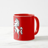 Patriotic Combo Mug with flag of Kent County マグカップ (正面右)