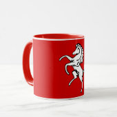 Patriotic Combo Mug with flag of Kent County マグカップ (正面左)