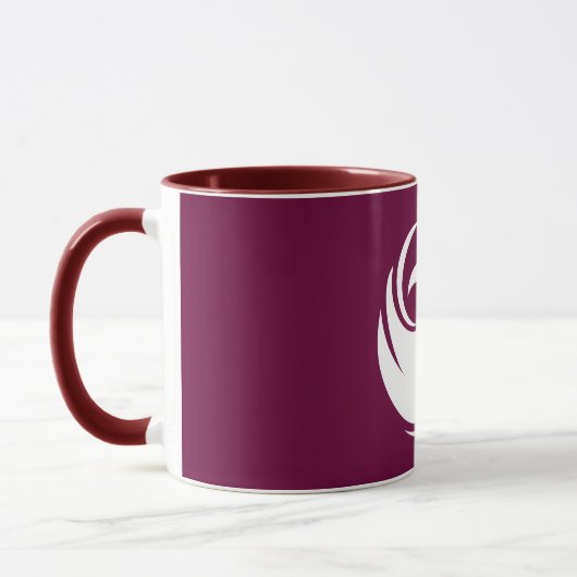 Patriotic Combo Mug with flag of Phoenix City マグカップ (左)