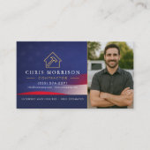 Patriotic Contractor QR Code Photo 名刺 (正面)