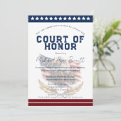 Patriotic Court of Honor Invitation 招待状 (スタンド正面)