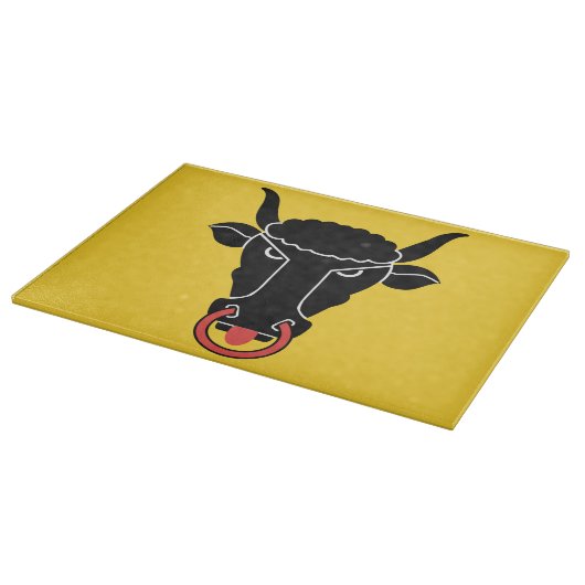 Patriotic cutting board with Flag of Uri カッティングボード (角)