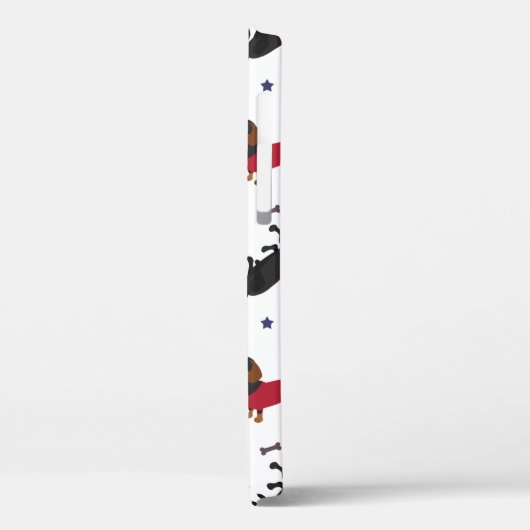 Patriotic Dachshund Case-Mate iPhoneケース (裏面 / 左)
