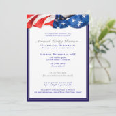 Patriotic Democratic Unity Dinner Fundraising 2025 招待状 (スタンド正面)