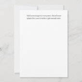 Patriotic Dog Change of Address Card 招待状 (裏面)