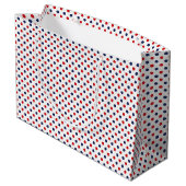 Patriotic Dots Gift Bag ラージペーパーバッグ (裏面アングル)