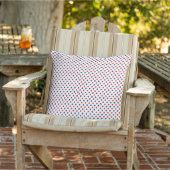 Patriotic Dots Outdoor Pillow アウトドアクッション (椅子)