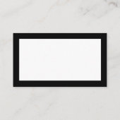 Patriotic Eagle不動産管理はっきりしたブラック縁ど 名刺 (裏面)