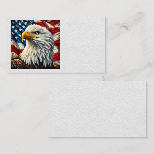 Patriotic Eagle名刺 名刺 (正面/裏面)