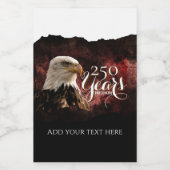 Patriotic Eagle 250 Years Beverage Label ワインラベル (シングルラベル)